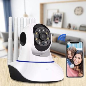 Внатрешна ротирачка WiFi камера